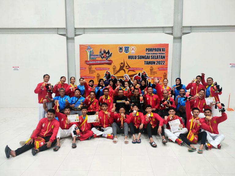 Karate Banjarmasin Juara Umum Porprov XI HSS