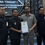 LKPJ Wali Kota Banjarmasin akhir TA 2025 resmi disampaikan Muhammad Yamin HR. Peningkatan IPM dan penurunan angka pengangguran jadi capaian positif pembangunan.