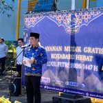 Pemkab Kotabaru melepas 94 peserta Mudik Gratis 2026 di Terminal Stagen. Program ini memberikan layanan transportasi aman dan gratis bagi warga Kotabaru