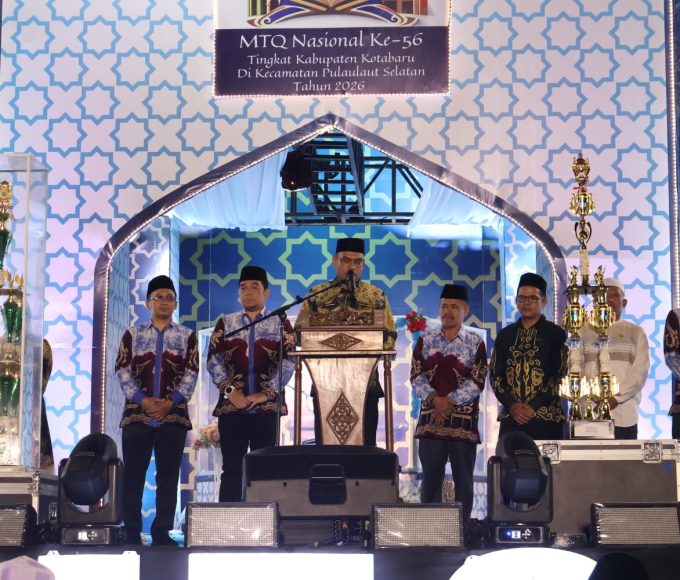 ecamatan Pulau Laut Utara raih Juara Umum MTQ ke-56 Kabupaten Kotabaru 2026 di Pulau Laut Selatan. Cek daftar lengkap pemenang dan skor akhirnya di sini. (