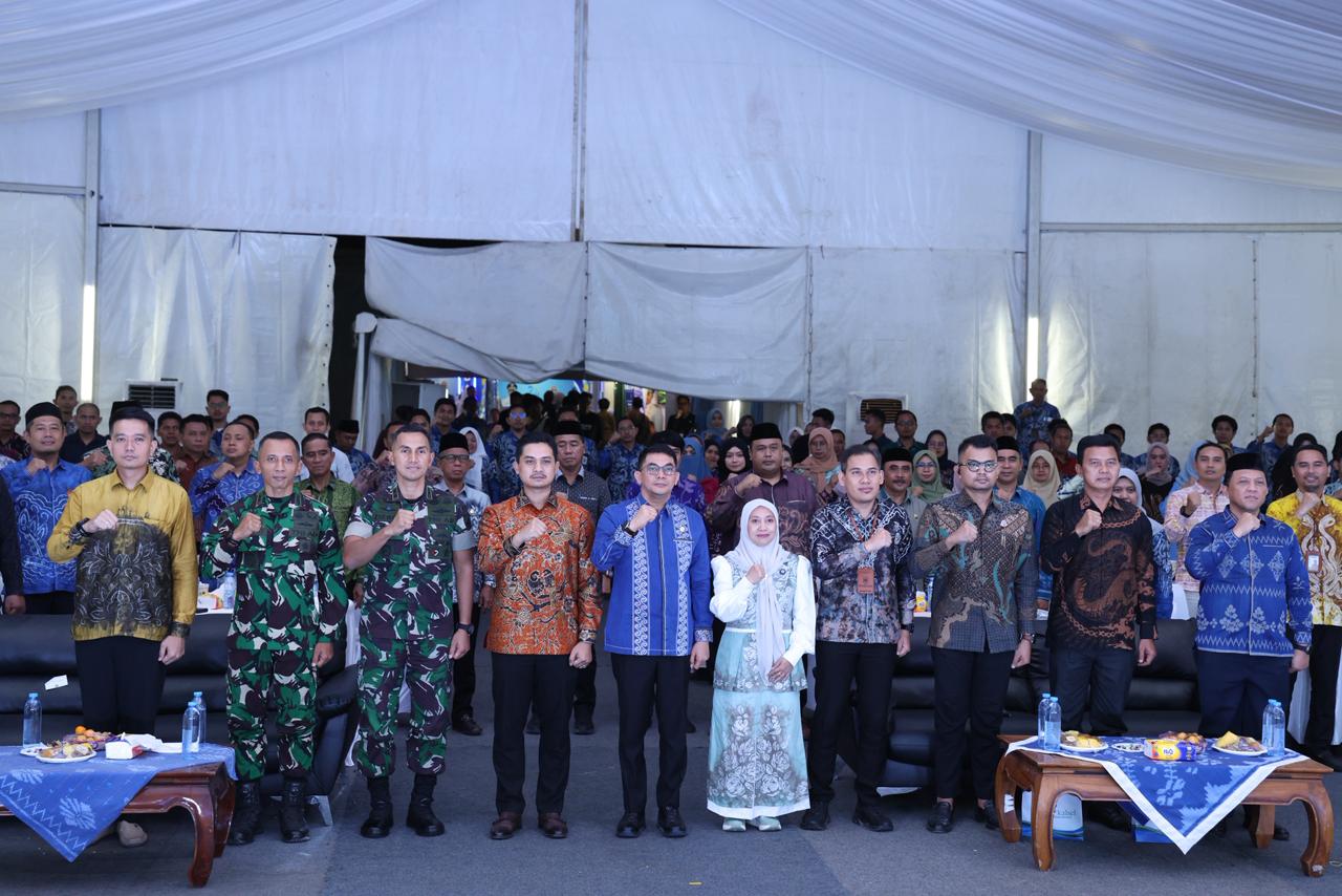 Ketua DPRD Andrean Atma Maulani berikan ucapan selamat Hari Jadi ke-23 Tanah Bumbu. Ia ajak warga perkuat sinergi demi kemajuan Bumi Bersujud.